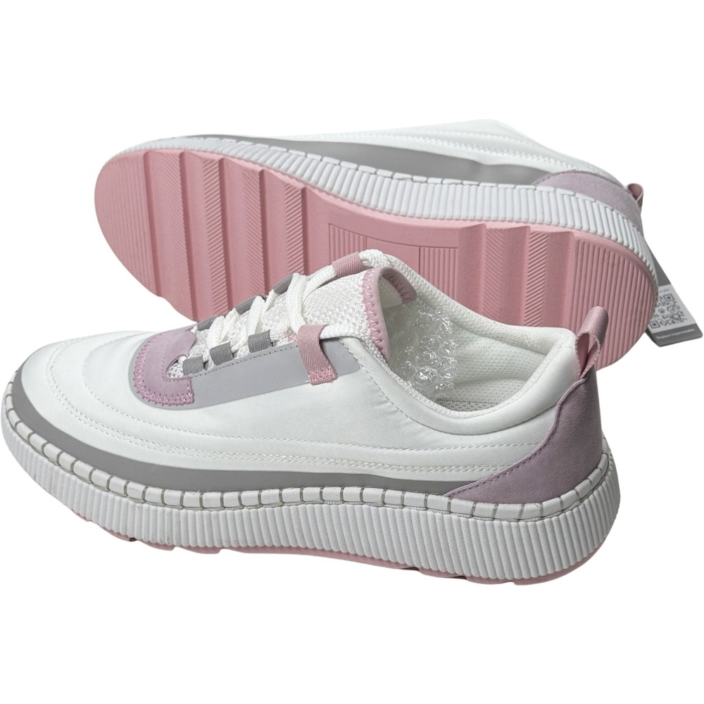 Cougar Sayah Sneakers / Shoes - NEW Womens 7 White / Lavender - #47604-OF